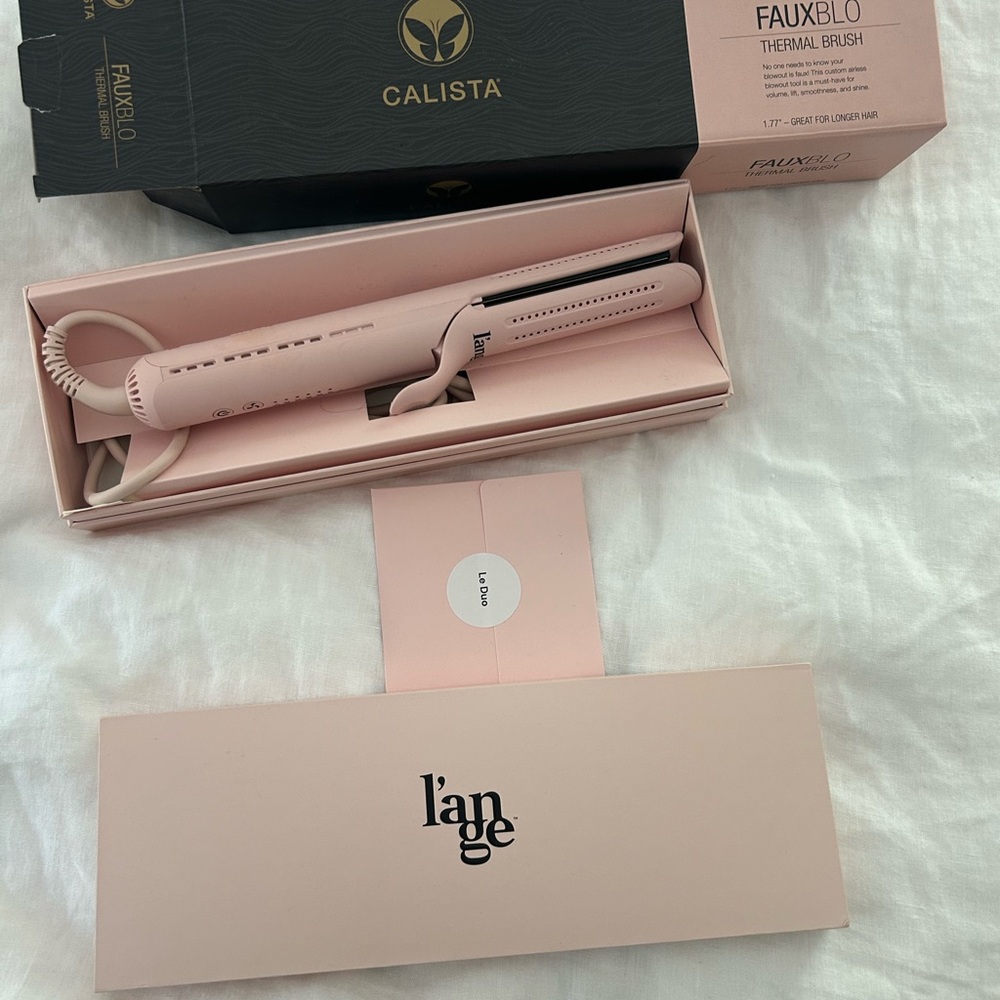 L'ange Pink Thermal Brush